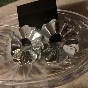 Layered SilverRound Custom Pierce Piece-Attractive!